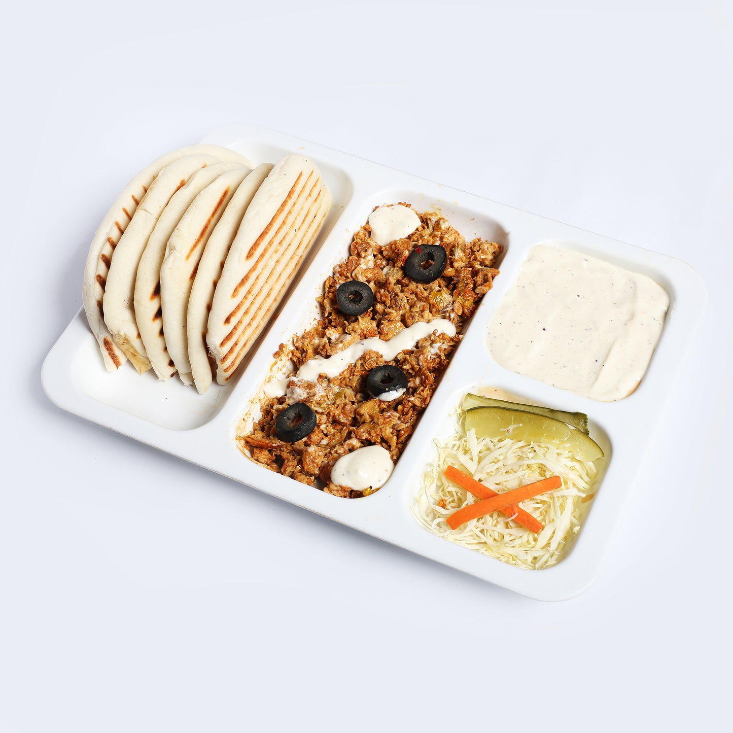 Cheesy Chicken Shawarma