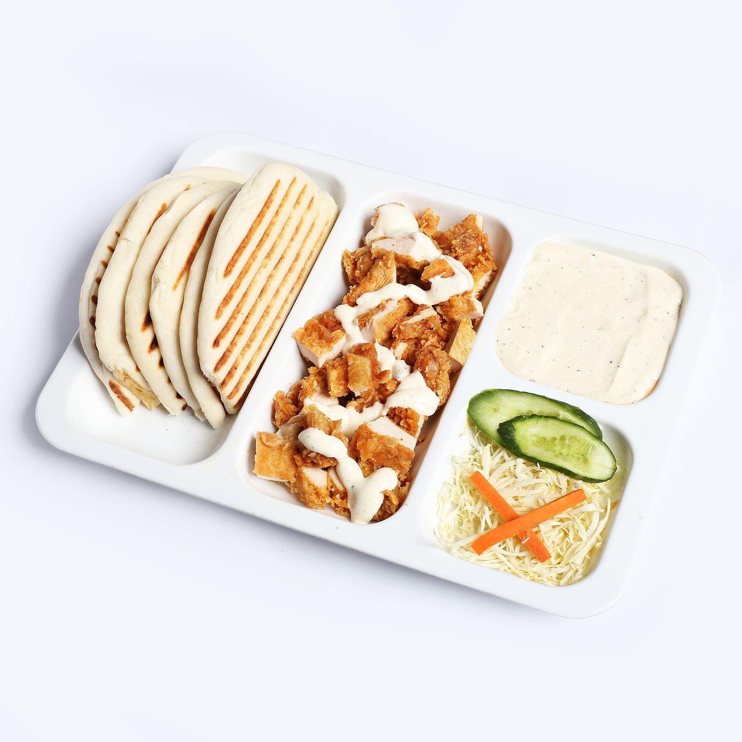Crunchy Zinger Shawarma