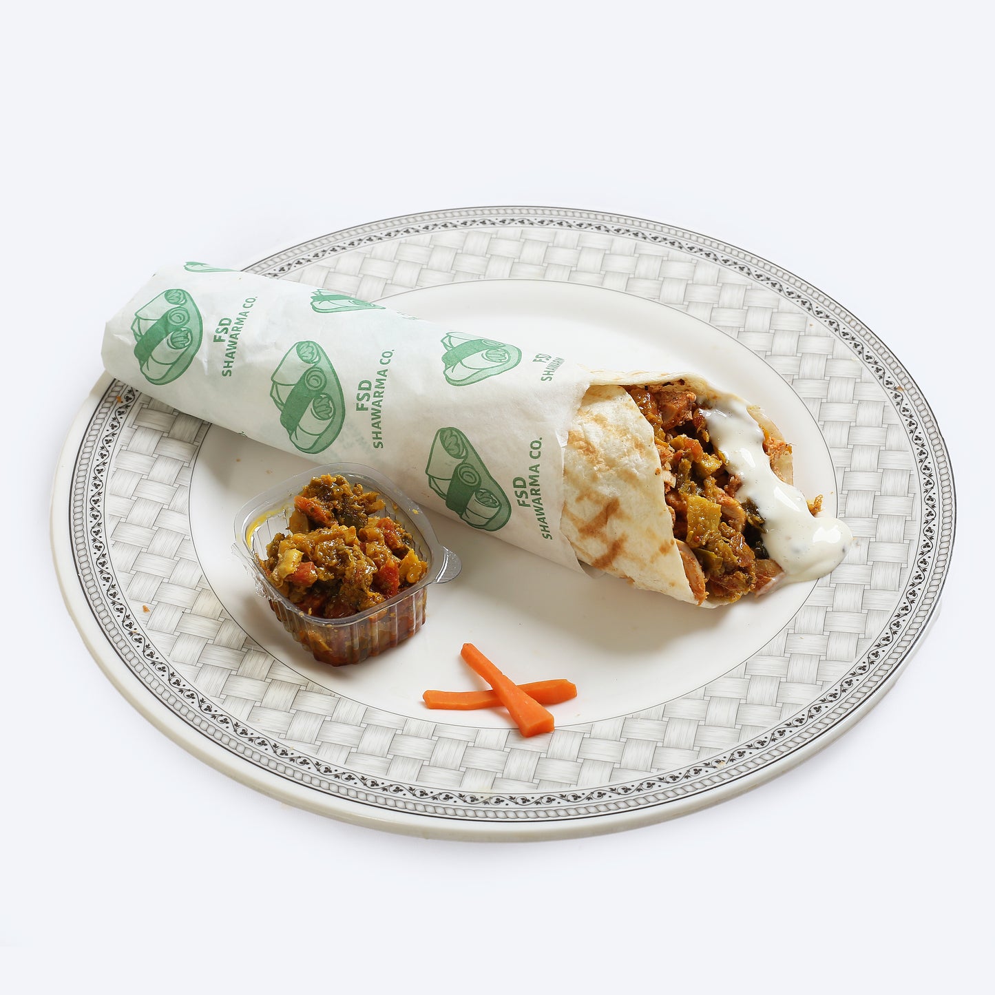 Special Achari Shawarma