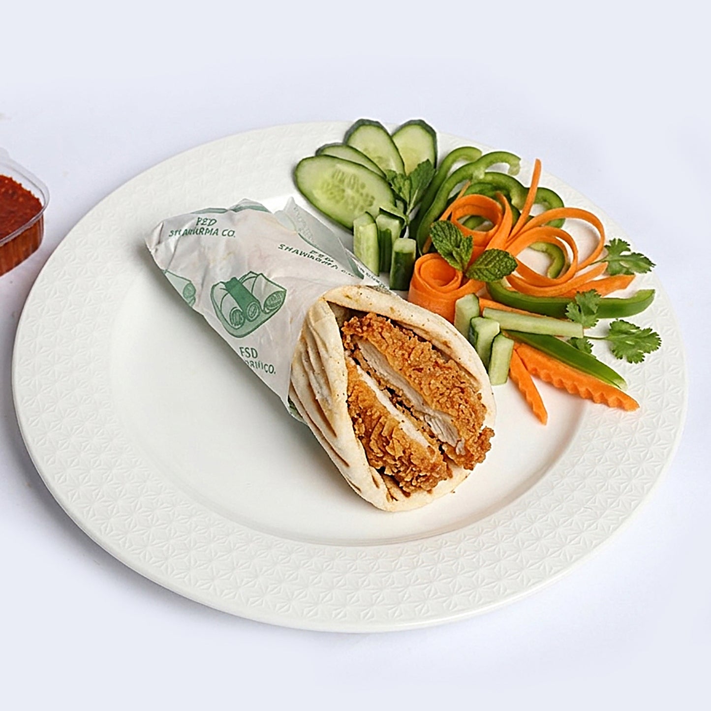 Crunchy Zinger Shawarma